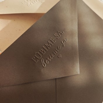 ideatree, farebné obálka, svadobné obálky, obálky na oznámenia, embosované obálky, slepotlač, embos, noiart, nové mesto nad váhom