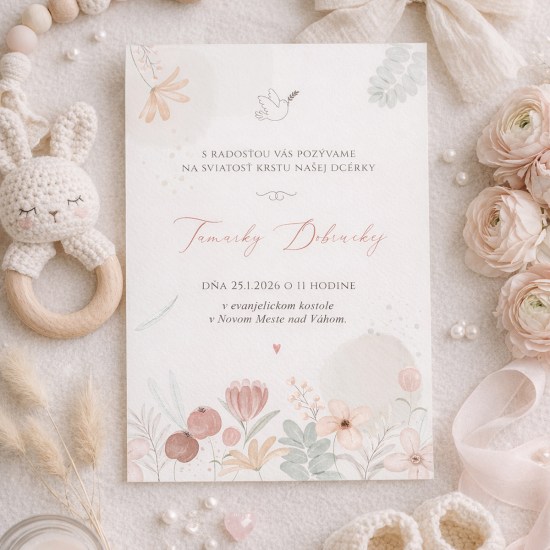 ideatree, pozvánka, pozvánka na krst, pozvánka na prijímanie, noiart, pozvánky, nové mesto nad váhom