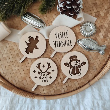 ideatree, šablóny na kávu, vianočné stolovanie, vianočné dekorácie, vianočné ozdoby, nové mesto nad váhom